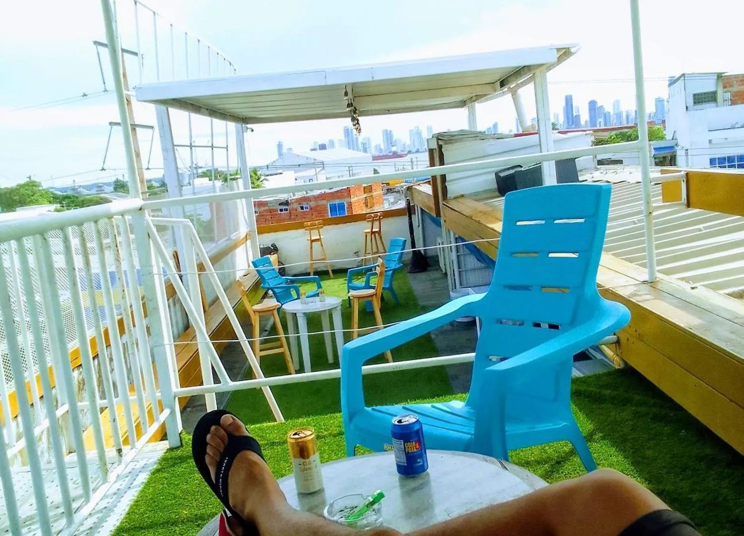 Rooftop Hostal Crisanto Luque 호텔 Cartagena